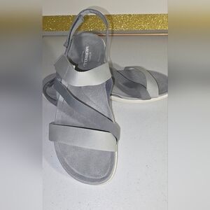 Merrell Womens Size 10 District 3 Strap Web Monument Sandals Shoes